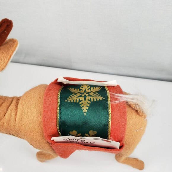 Annalee Dolls 8" Reindeer With Saddlebags Carrying Letters 1998 - Picture 9 of 16